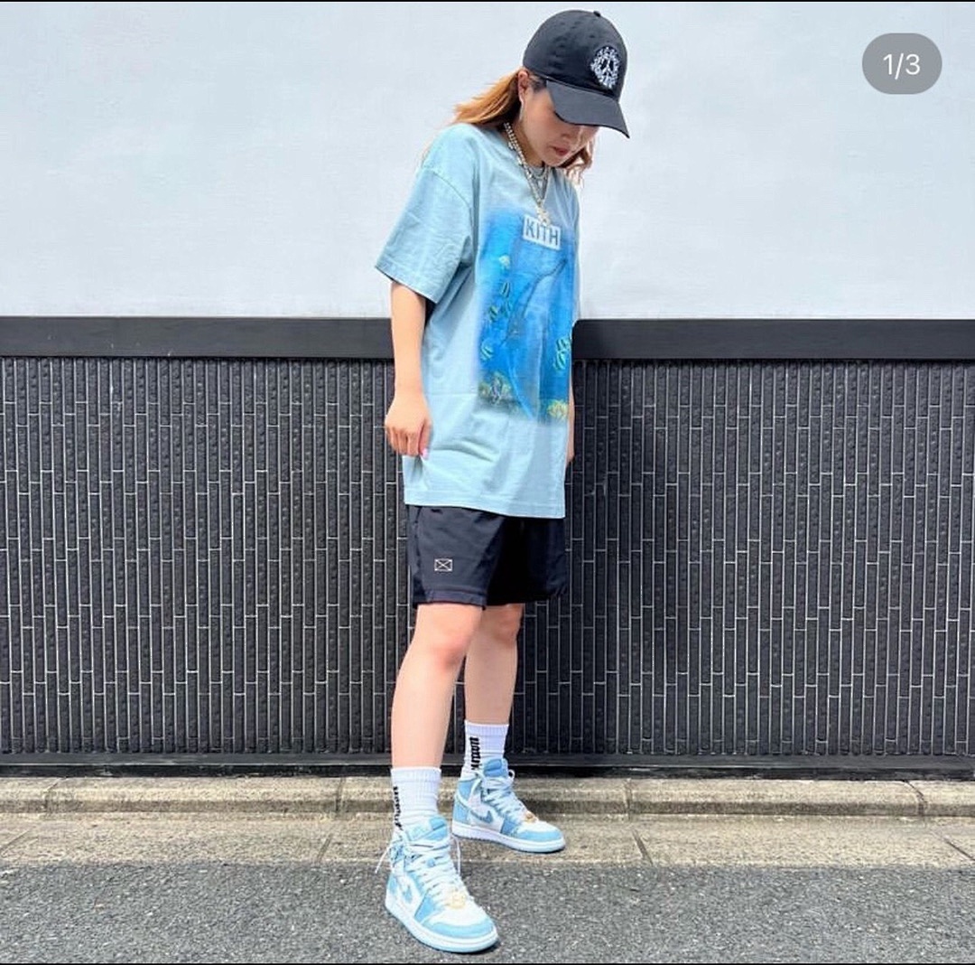 Adidas 138 KITH Limited Exclusive Sea 《 Blue Bogo Short Sleeve 》 Black Light S M L - Image 16