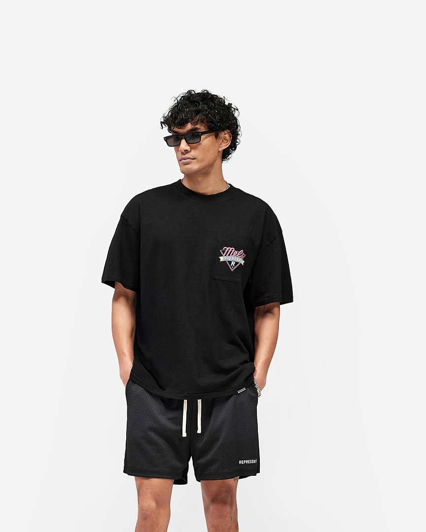 Represent 148 REPRESENT High Mens Womens Wide Washed Short Sleeve : S M L XL (White) - Image 23