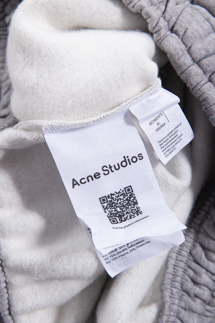 Acne Studios 278 AC Lace Long : Grey S-XL - Image 11