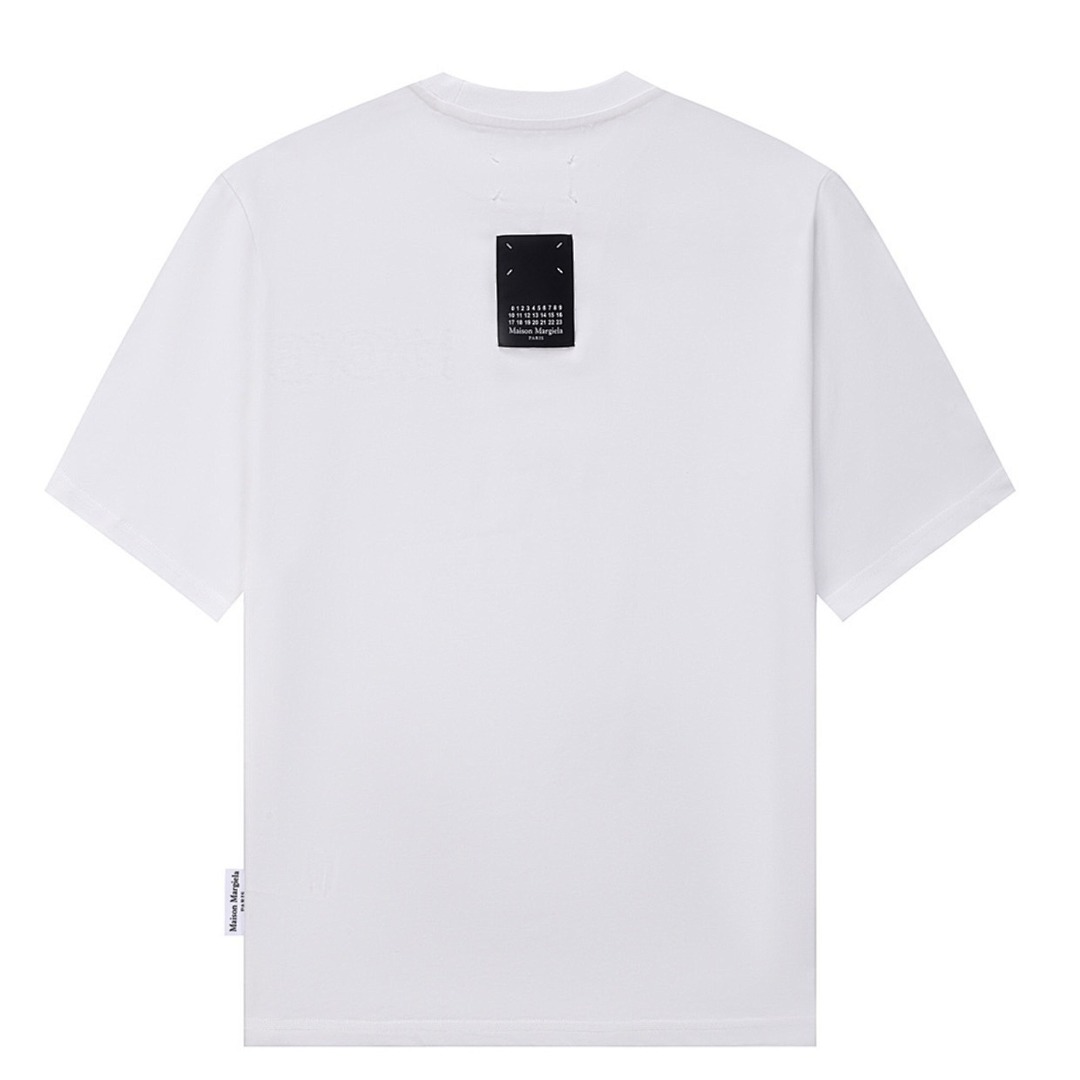 On Running 118 MM6 Maison Margiela Embroidered LOGO Label Short Sleeve T Black White 46 48 50 52 3950# - Image 34