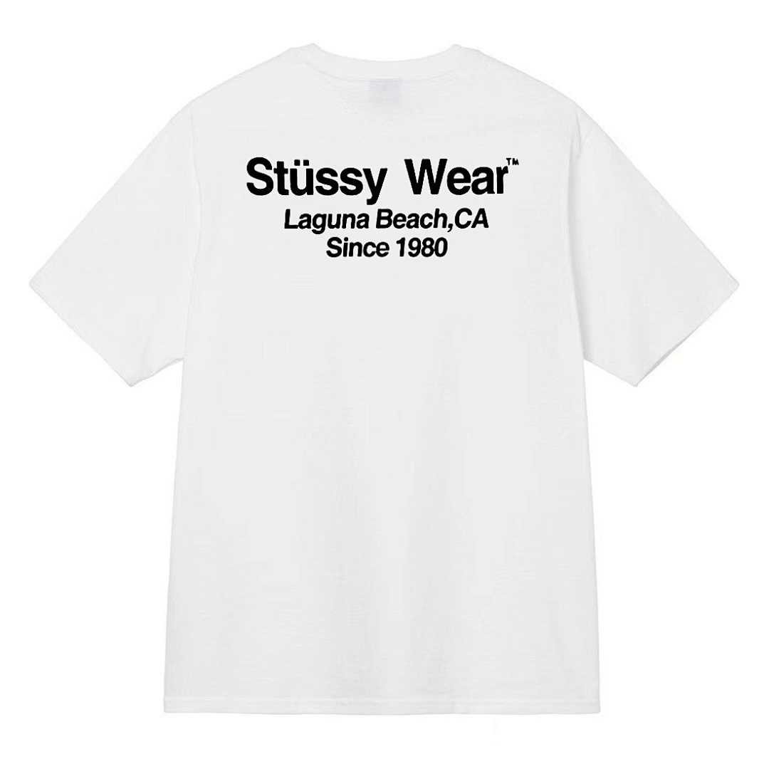 Stussy 108 Stu Short Sleeve T : Black White S Ｍ L XL XXL - Image 14
