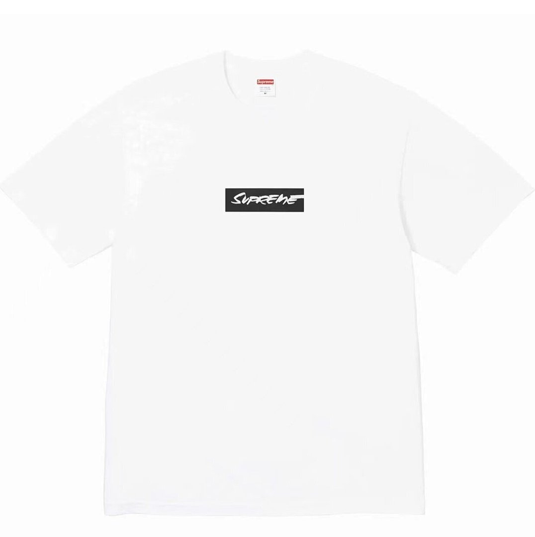 Supreme 108 SUP 24SS Futura Box Logo Tee Short Sleeve T Black White S M L XL B356# - Image 4