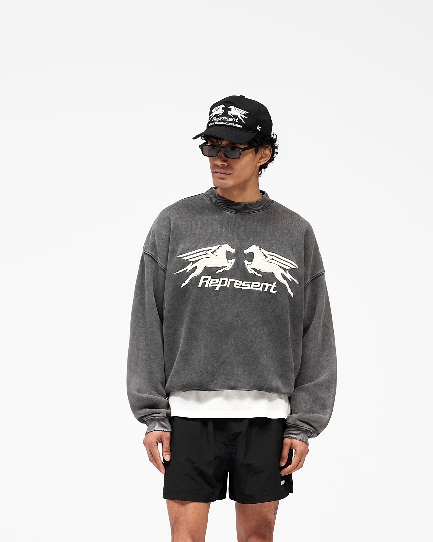 Represent 198 Represent Double Embroidered Collar : S M L XL - Image 18