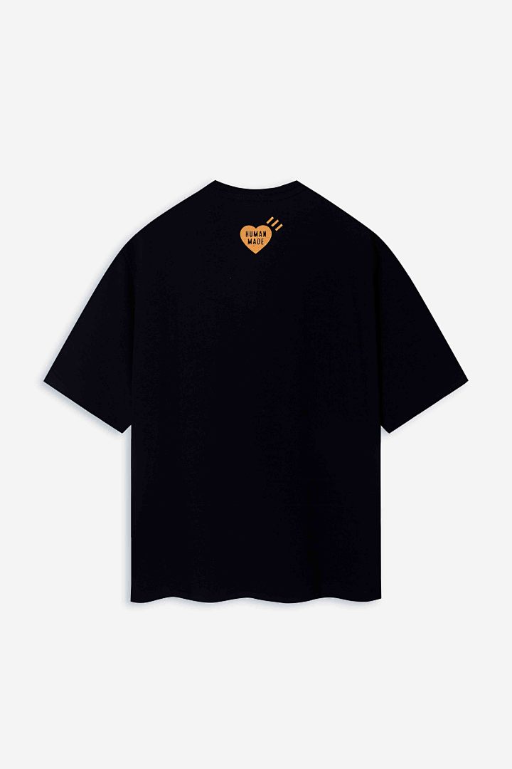 Human Made 118 HUMAN MADE Exclusive Logo Print Short Sleeve T : Black White S M L - Image 5