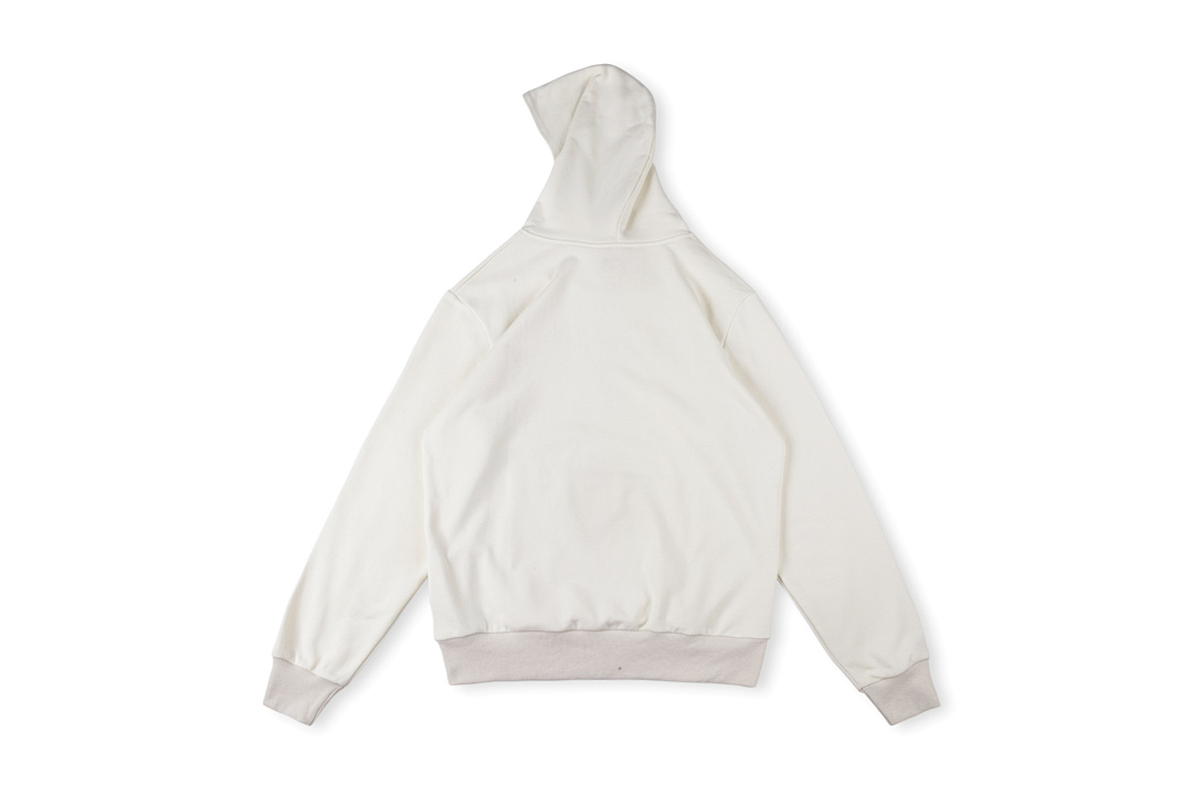 Sp5der 258 Sp5Der HOODIES Print Solid Cotton White S-XL - Image 3