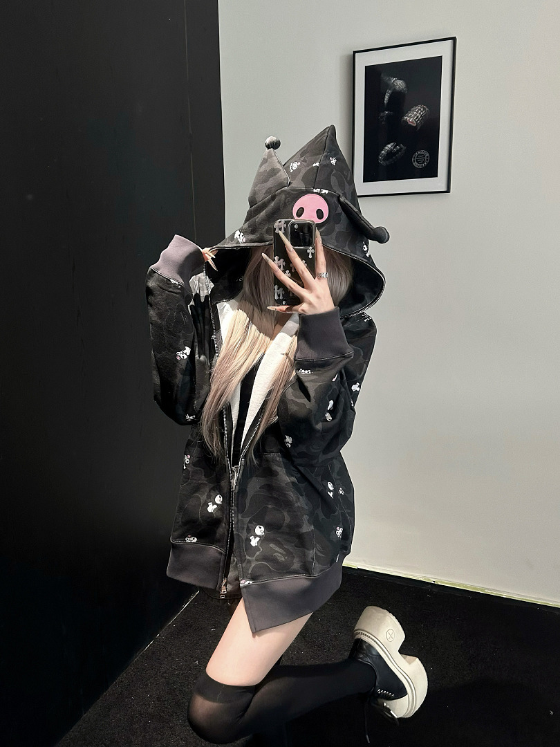 Bape 438 Collab Triple : Black Pink S-XL - Image 62