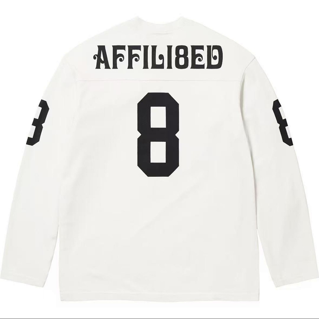 Supreme 198 Affiliated Long Sleeve Black White S M L - Image 5