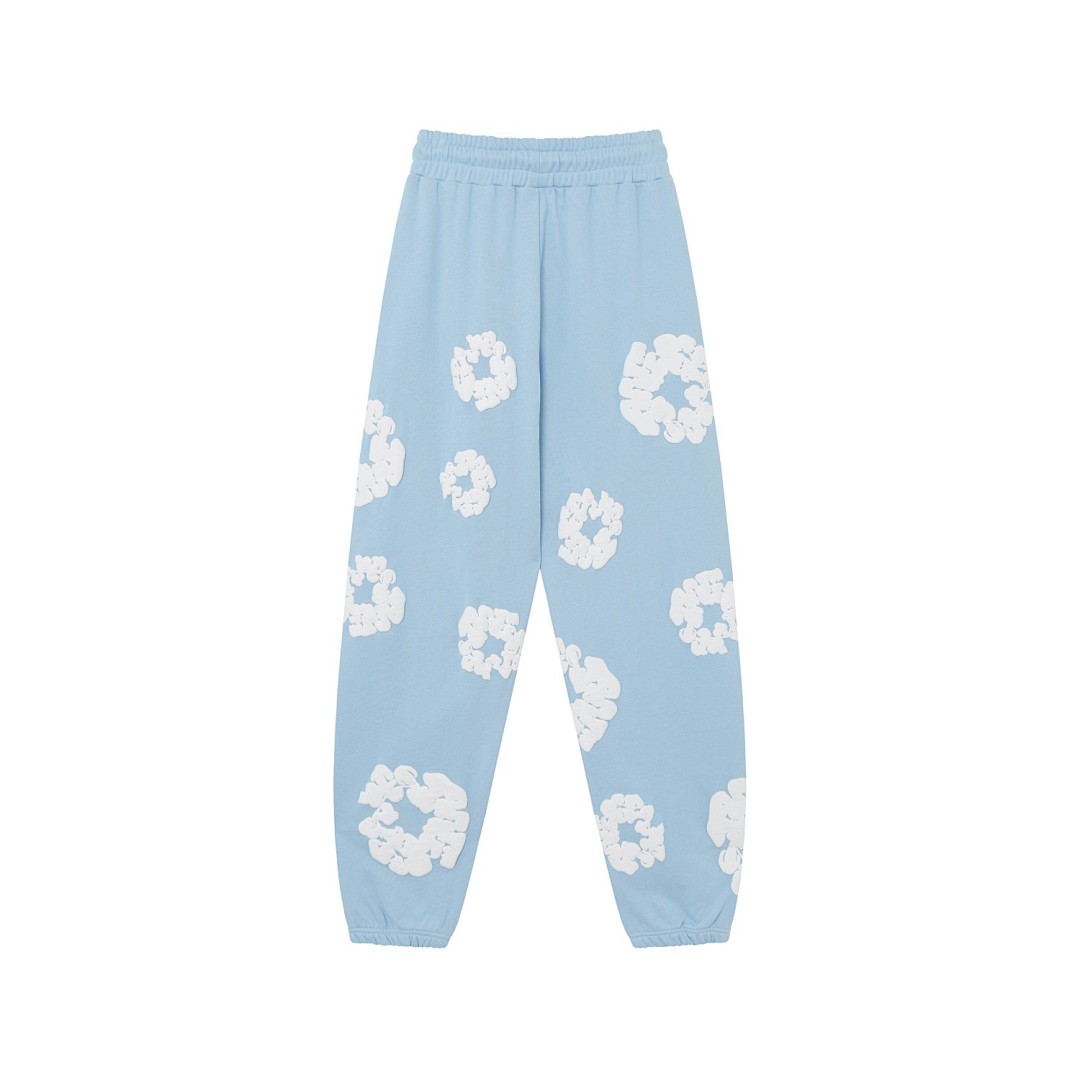 Unbranded 198 DENIM TEARS Cotton Floral Print Black Grey Blue Green Purple Red Orange Color Pink White Sky Coffee S-XL 8608# - Image 60