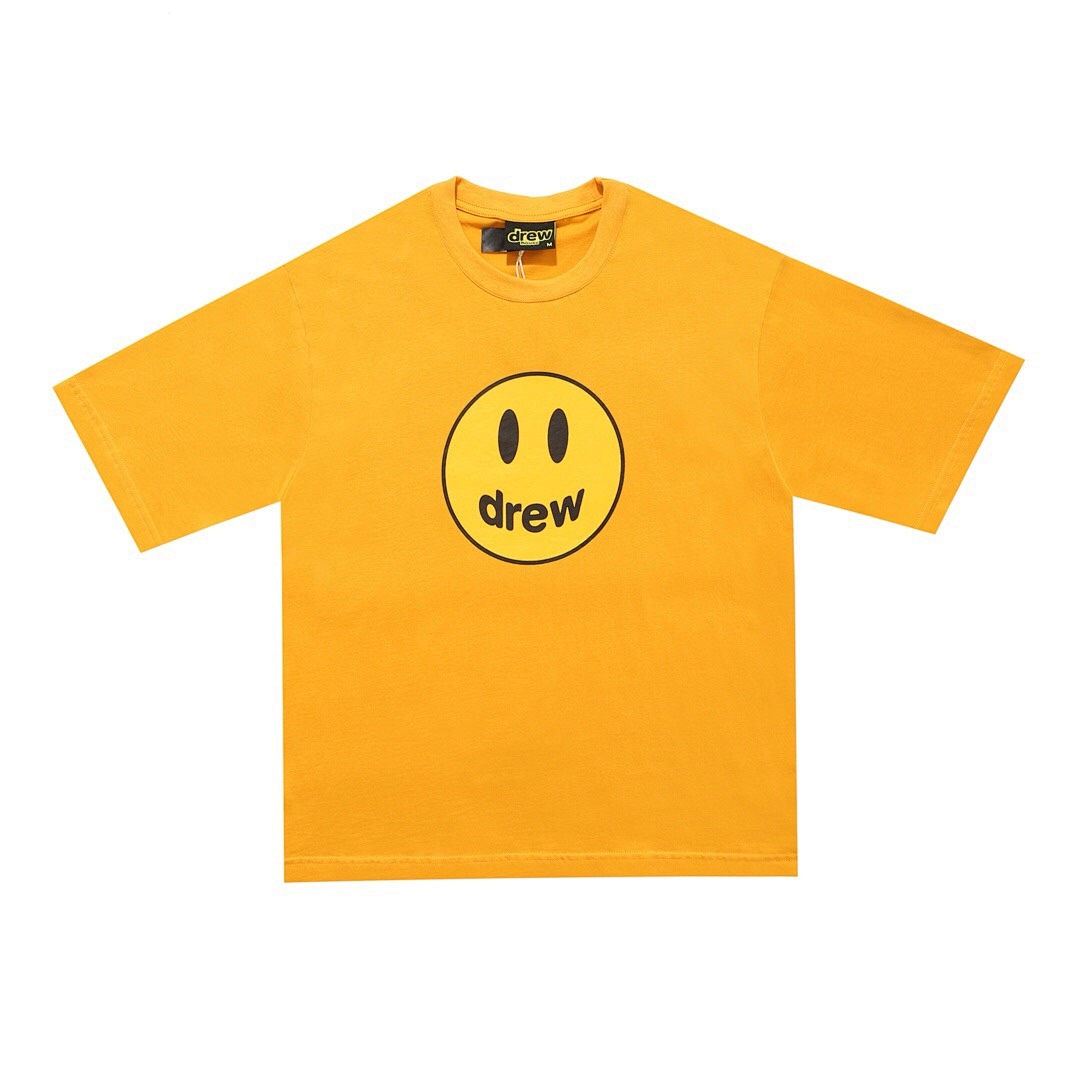 Drew House 88 DrewHouse JustinBieber Short Sleeve T Green Black White Yellow SMLXL D022# - Image 20