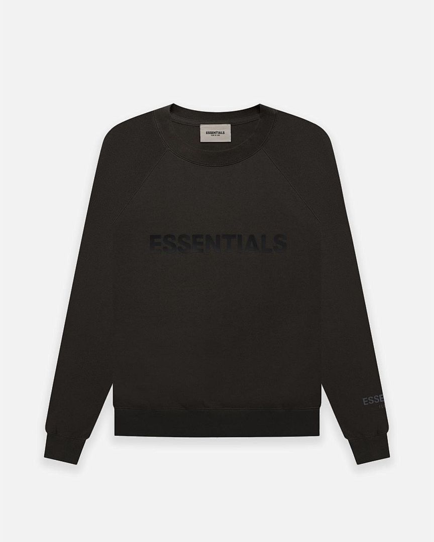 Essentials 98 FEAR OF GOD ESSENTIALS FOG Sleeve LOGO Collar White Blue Light Black Apricot High Grey Camel S-XL 6675# - Image 38