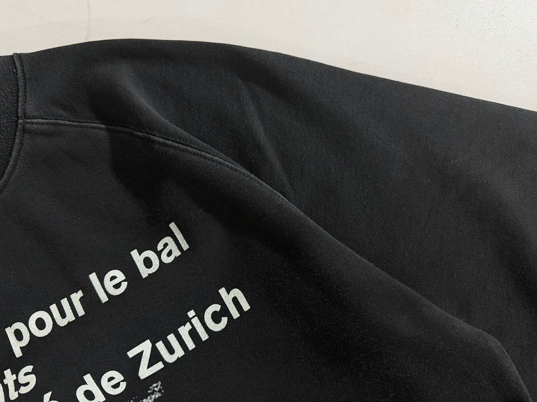 Enfants Riches Deprimes 198 Enfants Riches Deprimes ERD University Of Zurich Sleeve Collar : S M L XL (Washed Black) - Image 8