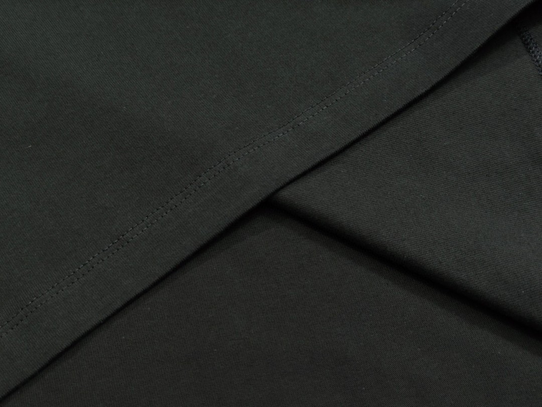 Essentials 118 Ess Double Velvet Solid Cotton Short Sleeve T Coffee Grey Black White Smoke Red XS-XL - Image 12