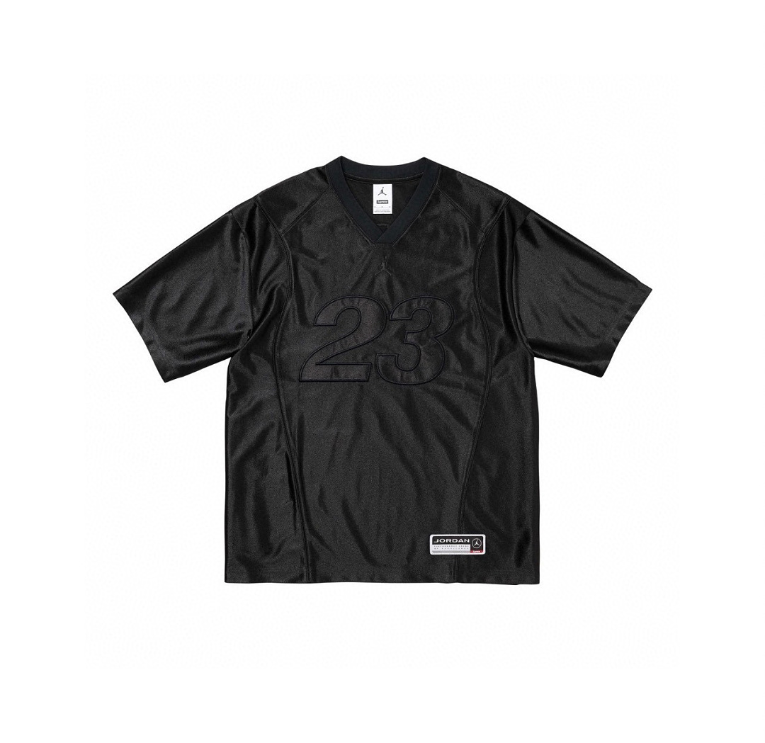 Supreme 258 Collab FW24 WEEK7 Warm Up Jersey Logo Short Sleeve / : Sky Blue Black Military Green Coffee S M L - Image 5