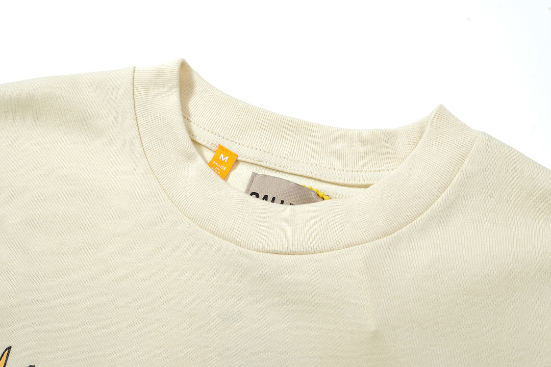 Off-White 108 Gallerydept. Ebay Tee Khaki Logo Print Short Sleeve T Off White S M L XL - Image 4