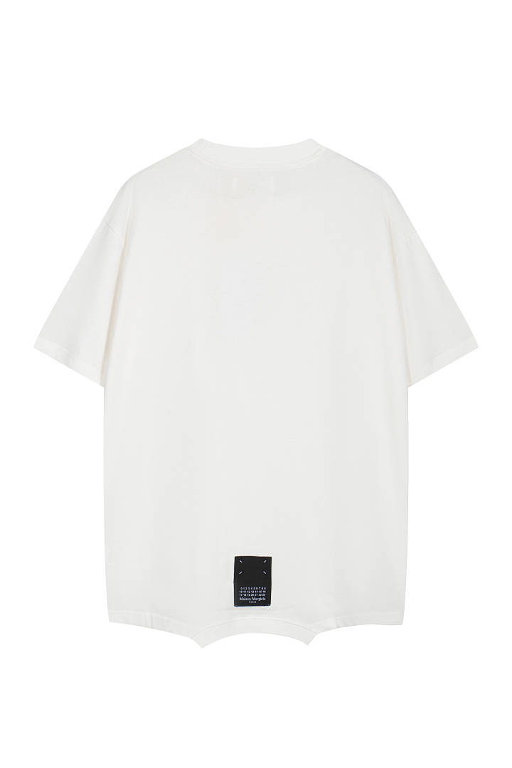 On Running 118 Maison Margiela MM6 LOGO Print Short Sleeve T White Black 46 48 50 52 3430# - Image 20