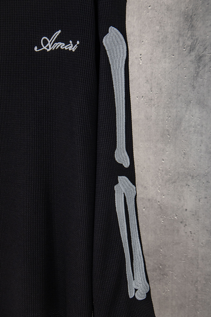 AMIRI 168 Wide Version Model Long Sleeve Black Apricot Light Grey S M L XL 601# - Image 82