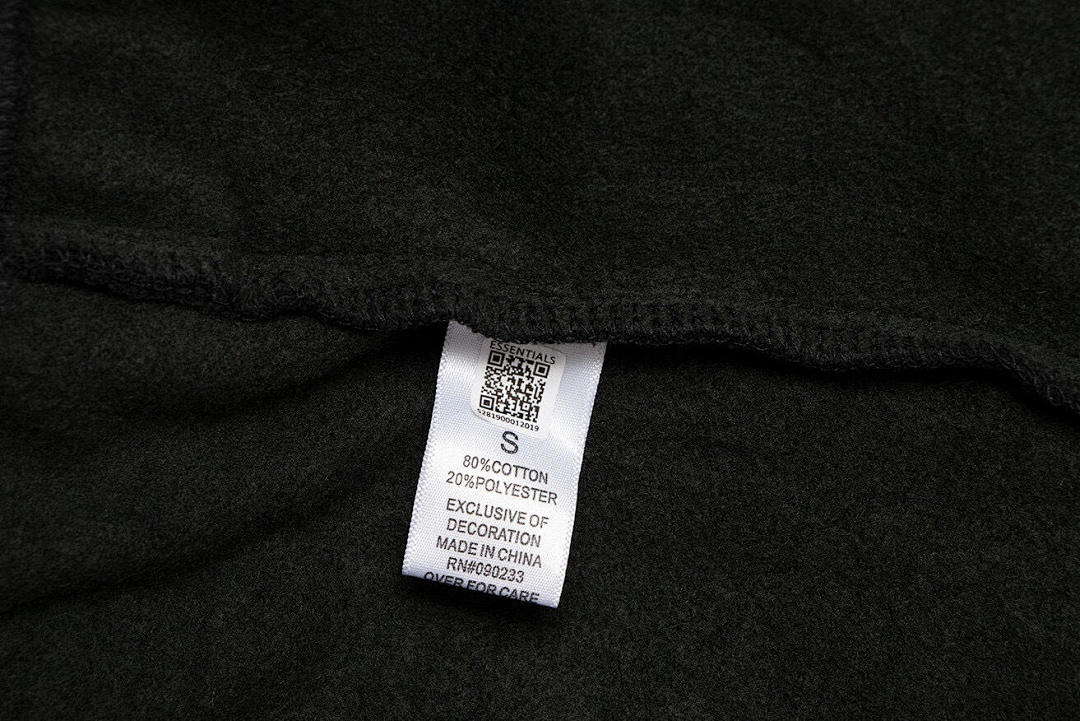 Essentials 178 ESS LOGO Black /Black Grey /Charcoal S-XL 6694# - Image 10