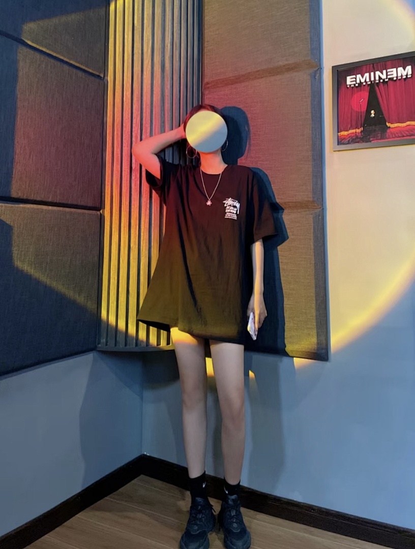 Stussy 108 STU 8 No In The Clouds Tee Black Print Short Sleeve T Mens Womens : White S -XXL - Image 16