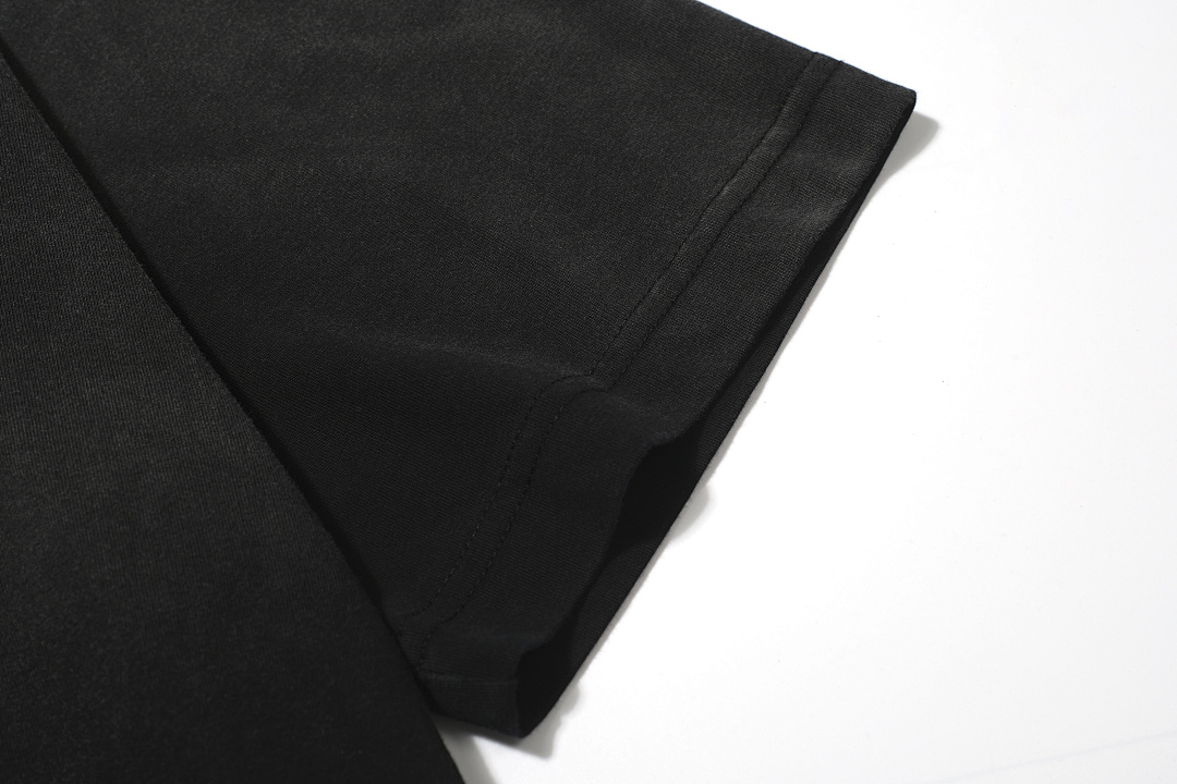 Unbranded 148 VETEMENTS Patchwork Wind Short Sleeve T Black Ink Green S-XL V5201# - Image 8