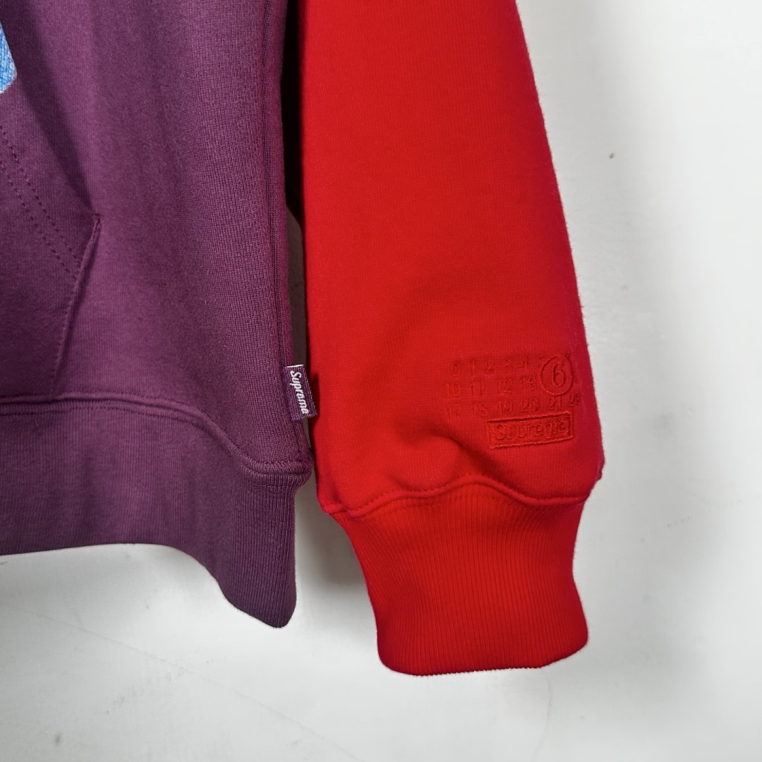 Supreme 398 MM6 EAGLE ZIP UP Classic Black Grey Purple Red S - Image 31