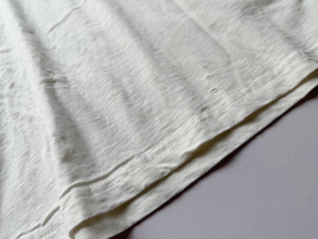 Unbranded 118 Protocol Index Short Collar T : 1 2 3 (Washed White) - Image 12