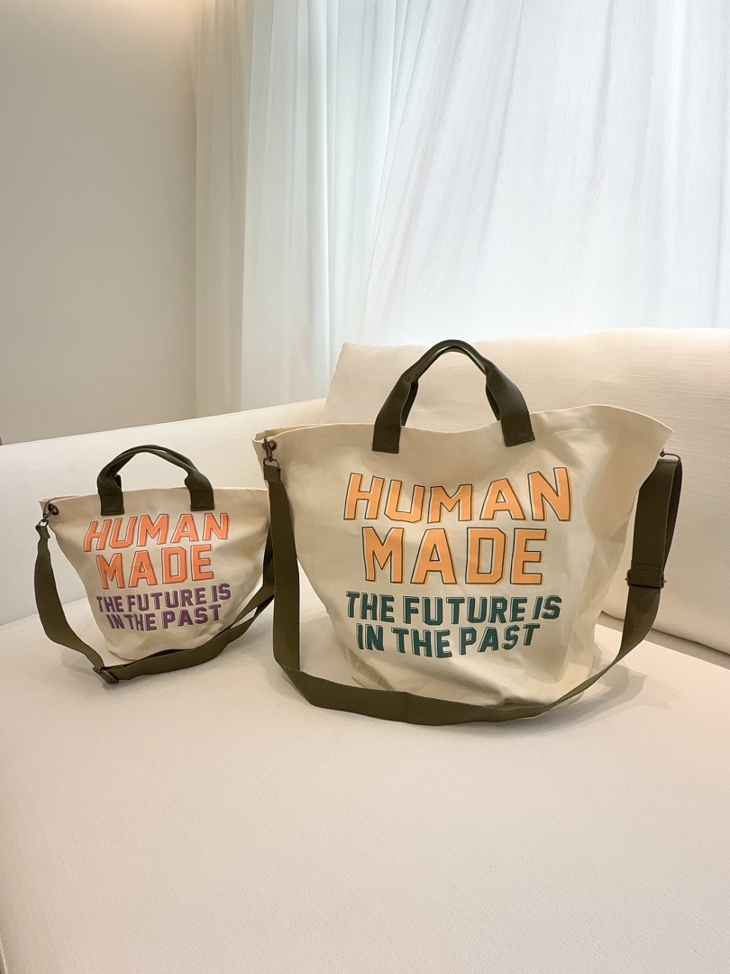 Human Made 198 HUMAN MADE Canvas Light Khaki Big No : 42.5Cm*56Cm*35.5Cm Small 29.5*36Cm*24Cm