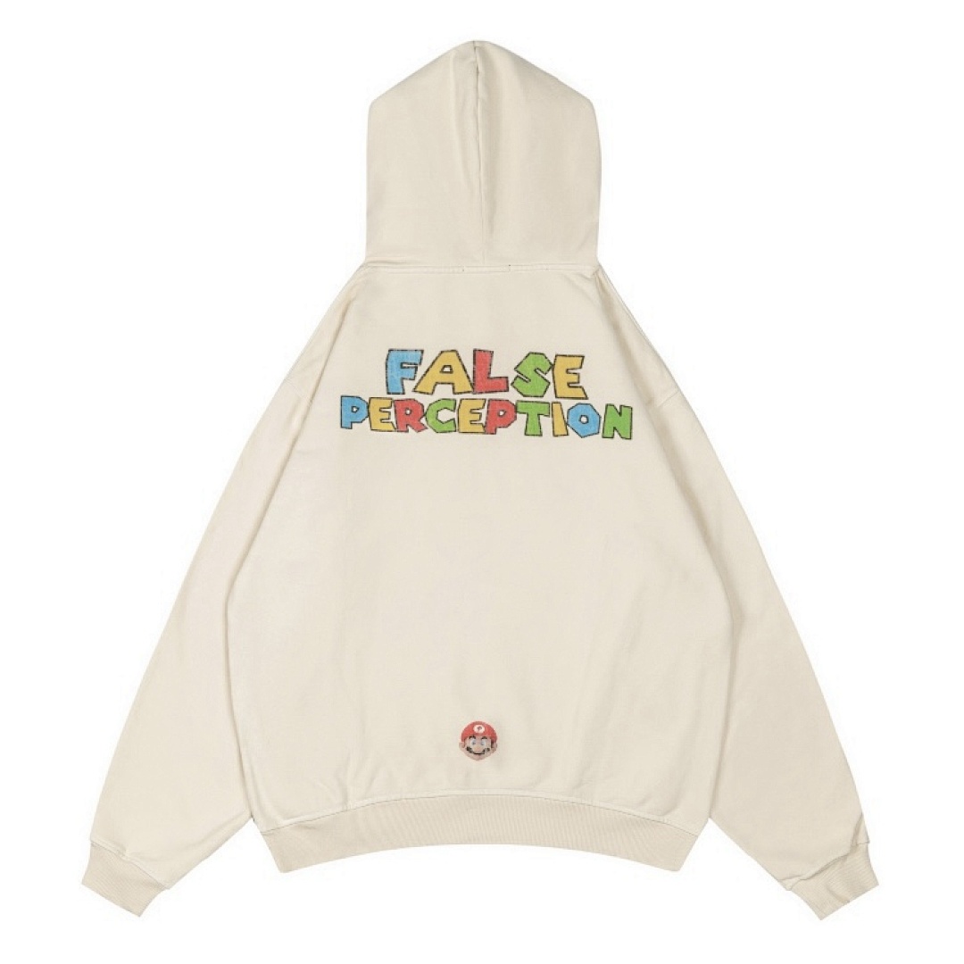 On Running 238 FALSE PERCEPTION Khaki Washed : White M L XL - Image 3