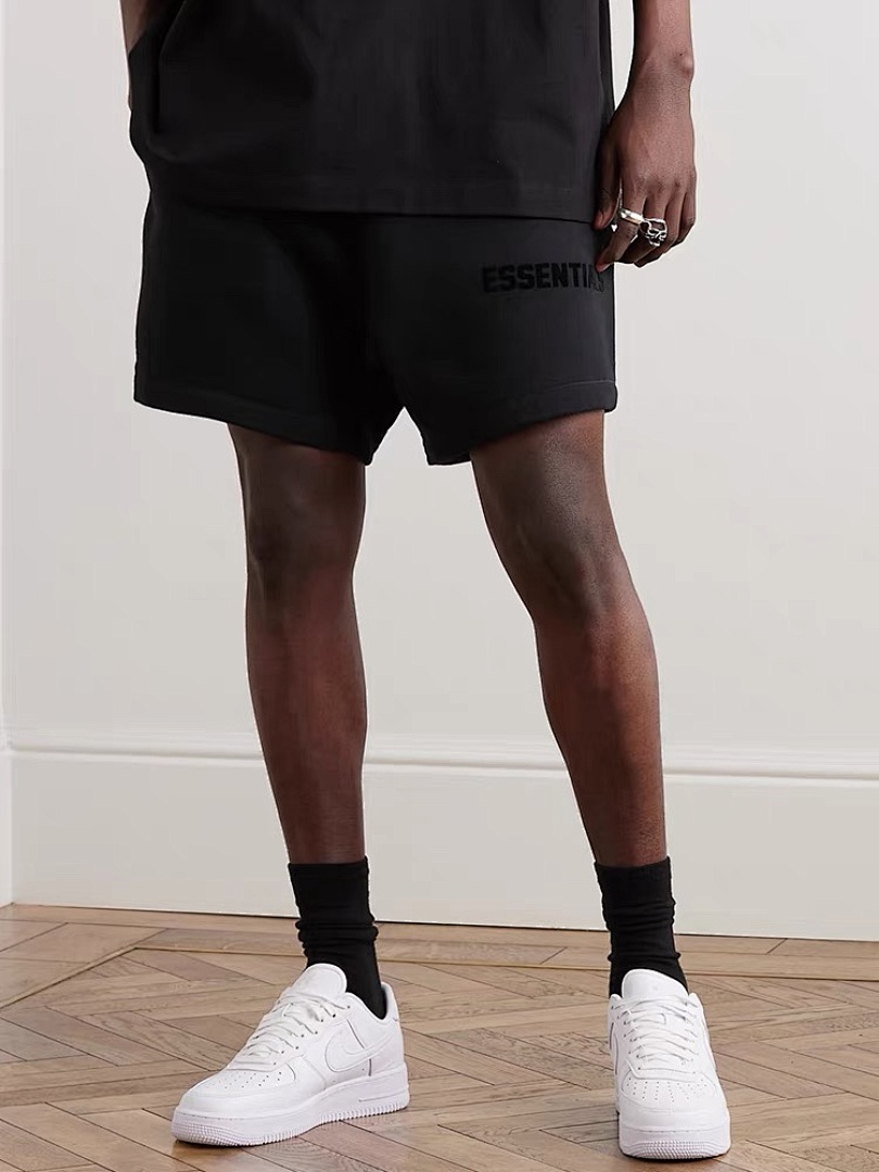 Essentials 148 ESS Full New LOGO Short Black Sand Desert Yellow S-XL 6222# - Image 18
