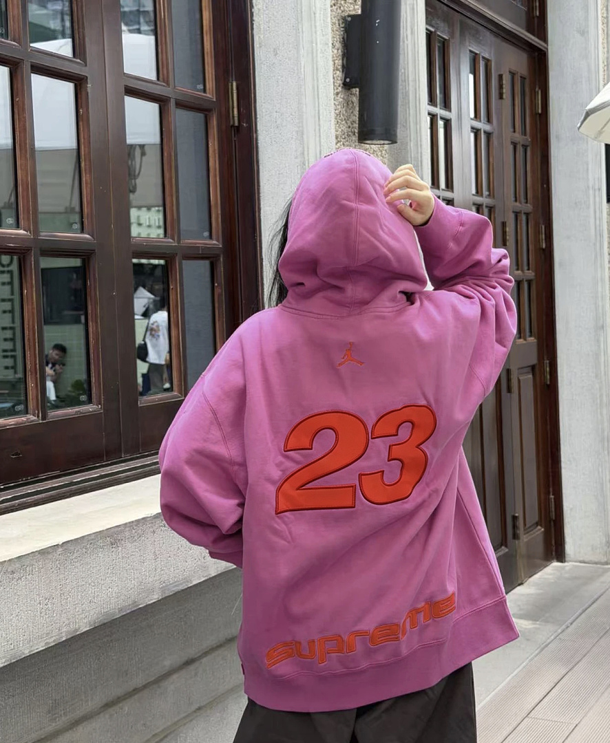 Supreme 368 ZIP UP HOODED SWEATSHIRT Buckle Embroidered Black Light Blue Red S-XL - Image 46