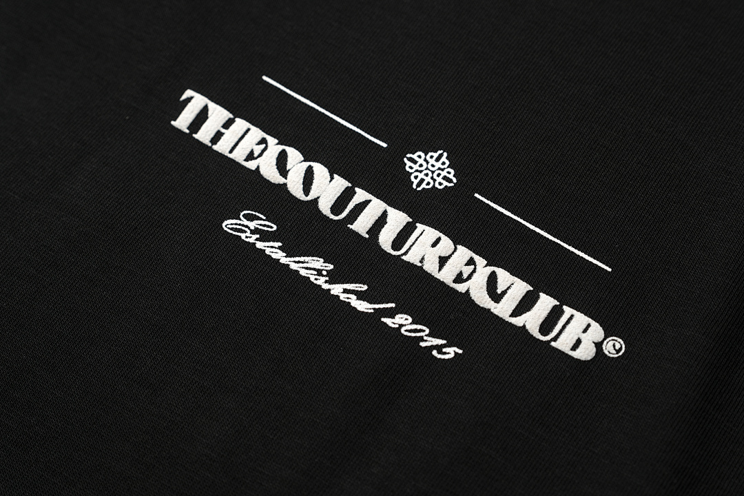 Christian Louboutin 118 THECOUTURECLUB Small Label Logo Short Sleeve T Black White S-XL T2010# - Image 7