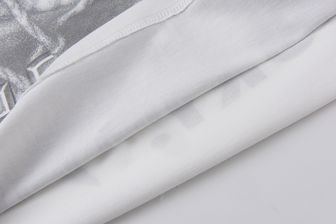 Hellstar 138 HELLSTAR STUDIOS Top Wind Print Solid Cotton Short Sleeve White S-XL - Image 10