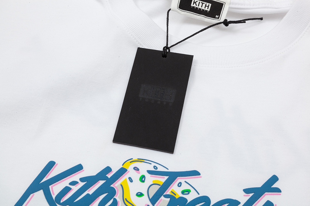 Adidas 138 KITH TREATS II Tee Limited Exclusive Print Wide Short Sleeve : Black White S M L - Image 13