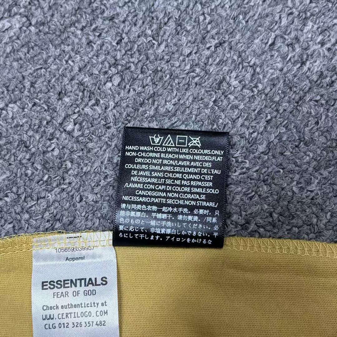 Essentials 148 ESS 24FW Print Short Sleeve T 380G : Gold Black Light Red Purple :XS-XL - Image 28