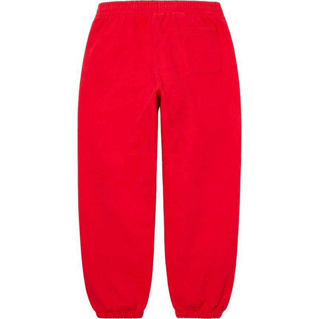 Supreme 238 22FW Satin Applique Sweatpant Big Logo Velvet Cotton Black Floral Grey Blue Red Green Brown Light Orange Purple Khaki S M L XL 1309# - Image 21