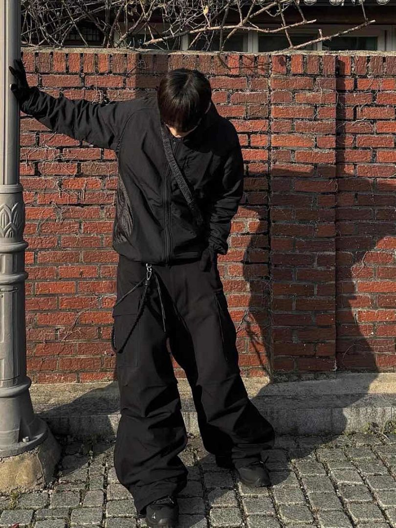 On Running 268 NONNOD Side Zip Cargo Pants Long Khaki Black S-XL 7257# - Image 41