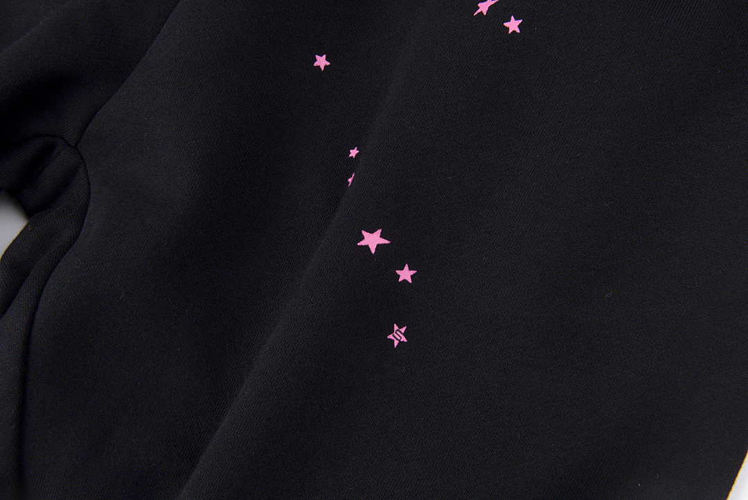 Sp5der 258 Sp5Der 555555 Hoodie Print Mens Womens Long Black S-XL - Image 11