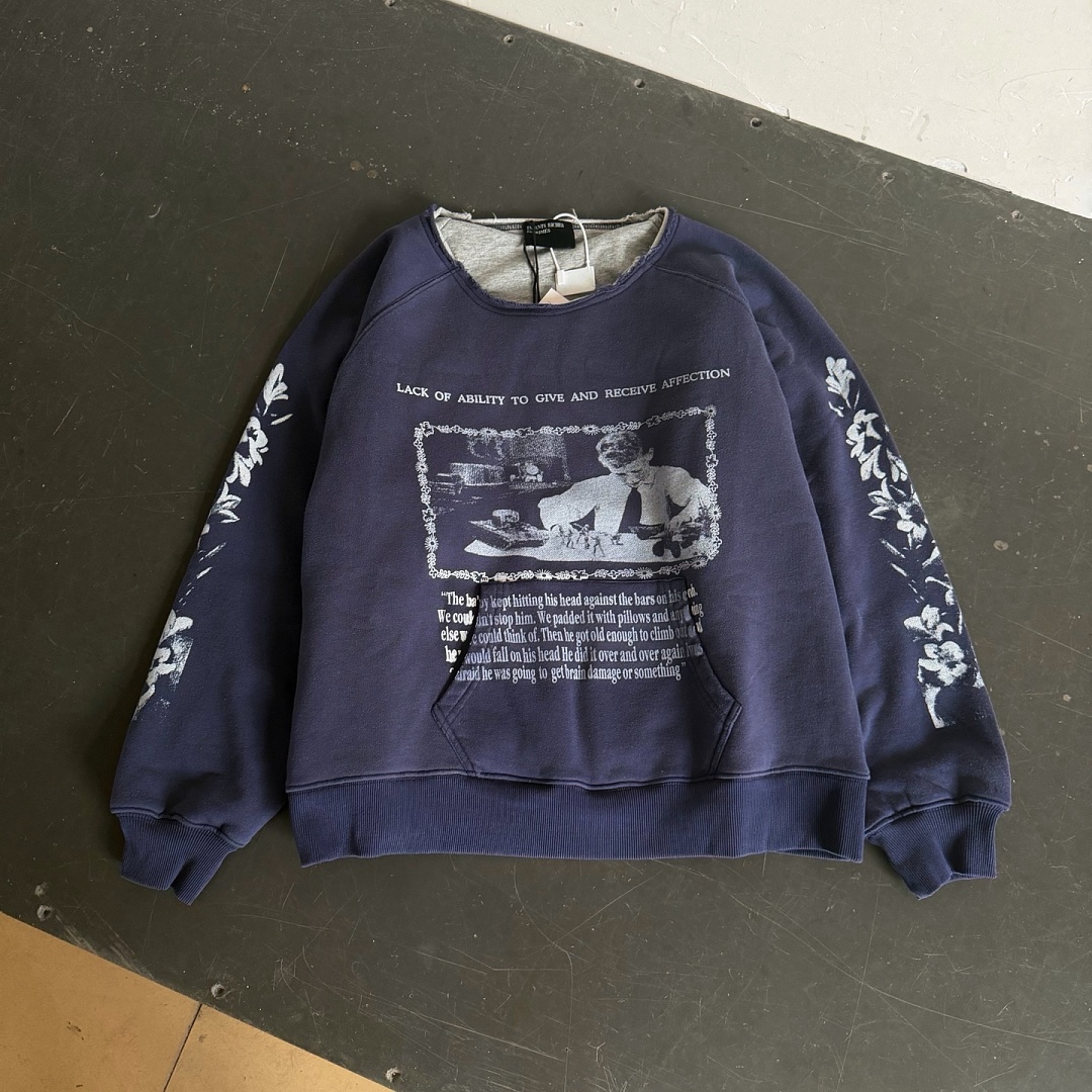 Enfants Riches Deprimes 228 Enfants Riches Deprimes Floral Short : S M L XL (Washed Blue) - Image 5