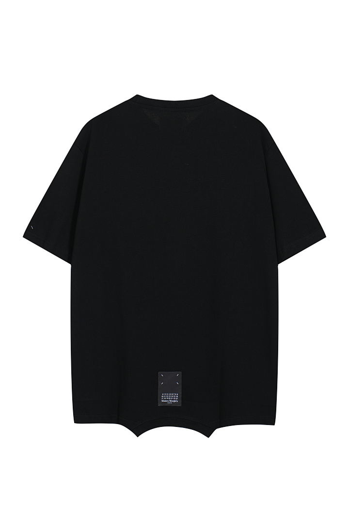 On Running 118 Maison Margiela MM6 LOGO Print Short Sleeve T White Black 46 48 50 52 3430# - Image 4