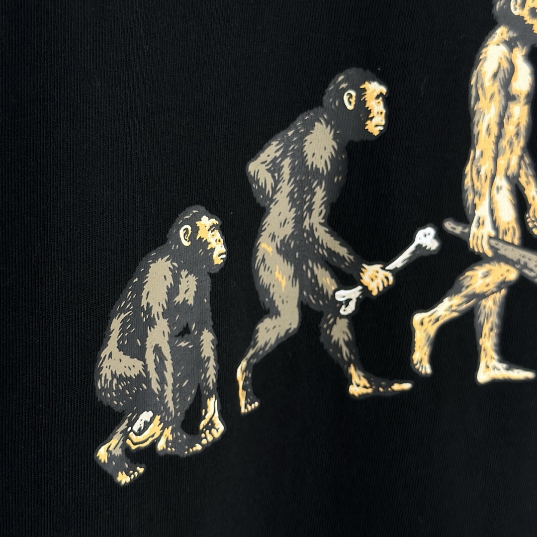 Supreme 138 SS26 EVOLUTION TEE Print Short Sleeve Black White S-XL - Image 10