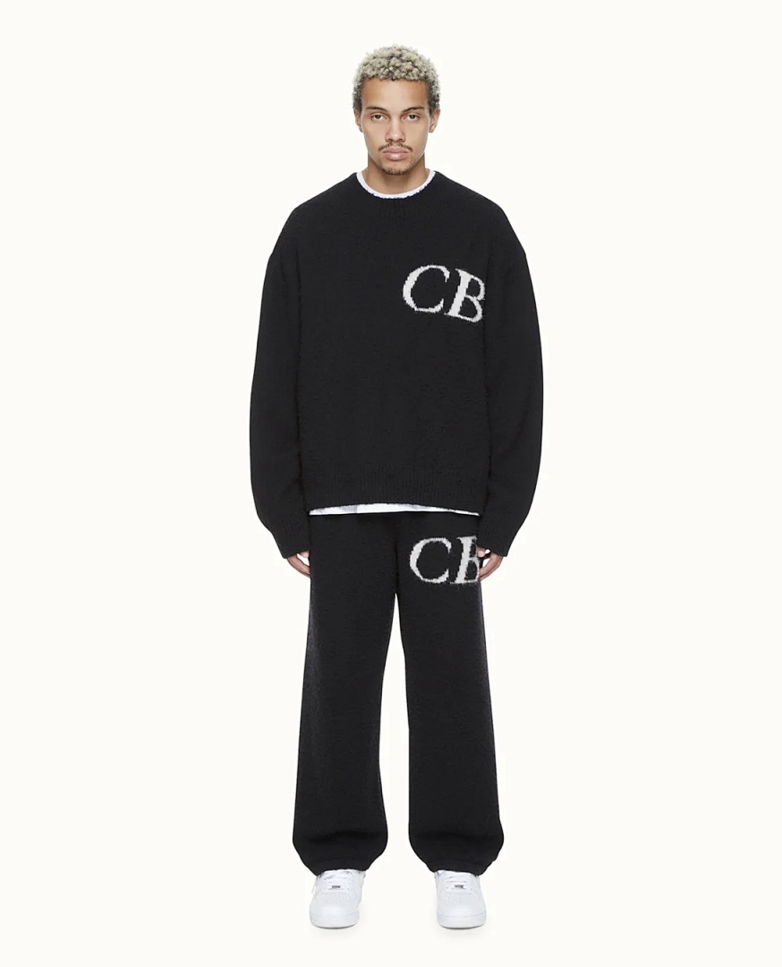 On Running 198 Cole Buxton Small Logo Floral Wide Collar Fleece Black Off White Grey Blue Ink Green S-XL M985# - Image 90