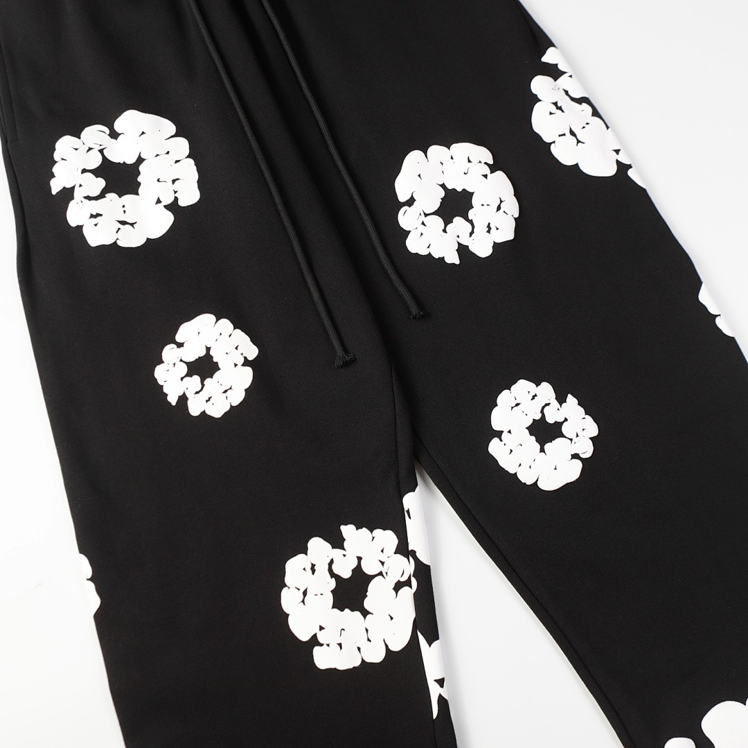 Unbranded 198 DENIM TEARS Cotton Floral Print Black Grey Blue Green Purple Red Orange Color Pink White Sky Coffee S-XL 8608# - Image 5