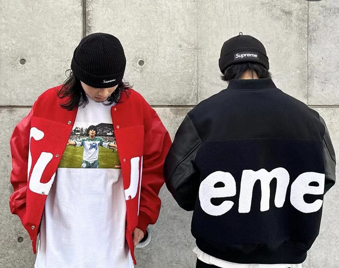 Supreme 108 SUP FW24 Maradona Tee Print Short Sleeve T Black White S M L XL B359# - Image 5