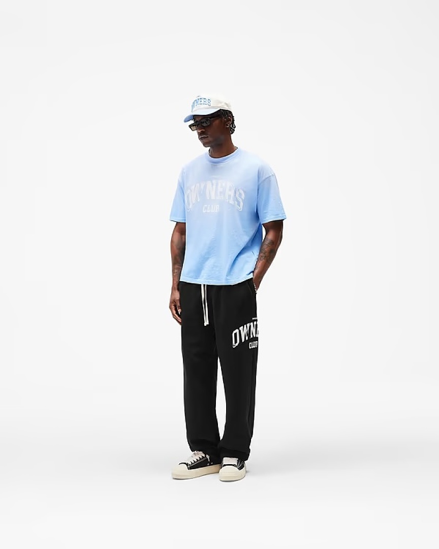 Off-White 128 REPRESENT New High Mens Womens Top Wide Short Sleeve T : S M L XL Washed Blue Off (White) - Image 26
