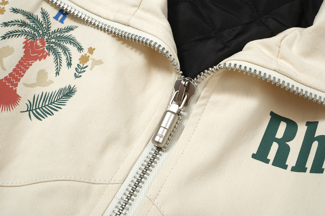 Unbranded 338 RHUDE Patchwork Logo Gum White Green S-XL H8035# - Image 5