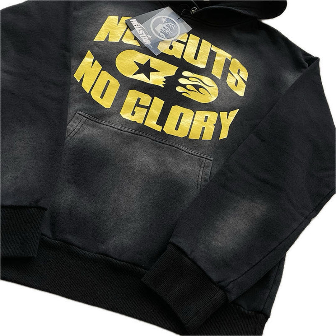 Hellstar 258 Hellstar Studios Uniform Hoodie Pants Big Logo Water Black S-M-L-XL - Image 5
