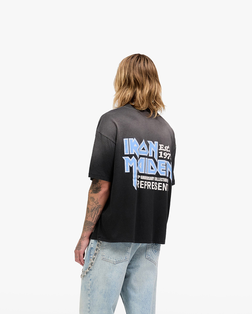 Represent 138 REPRESENT New High Mens Womens Top Wide Short Sleeve : S M L XL Water (White) - Image 13