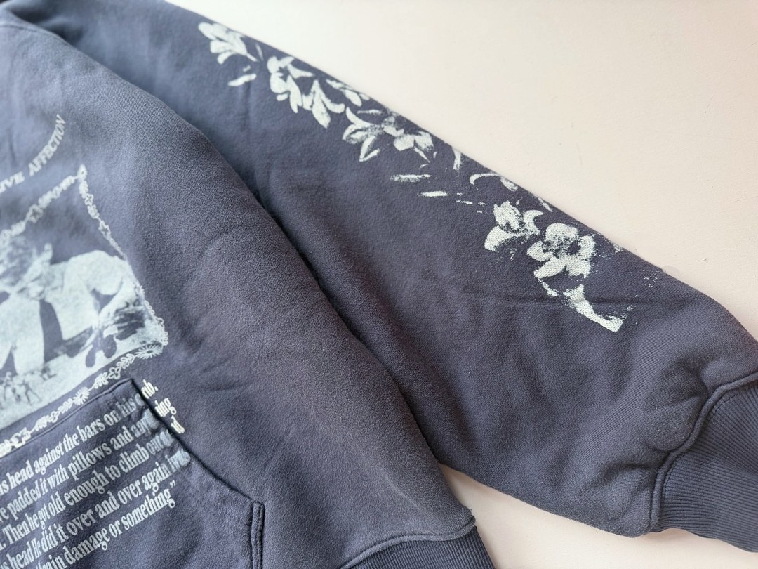 Enfants Riches Deprimes 228 Enfants Riches Deprimes Floral Short : S M L XL (Washed Blue) - Image 11