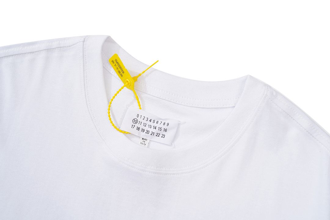 On Running 118 MM6 Maison Margiela Embroidered LOGO Label Short Sleeve T Black White 46 48 50 52 3950# - Image 20