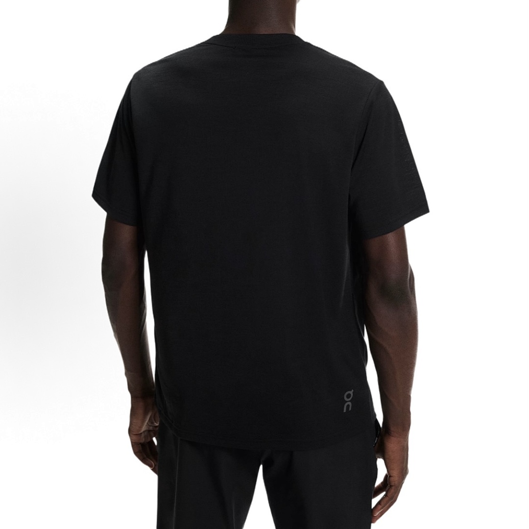 On Running ON SALE68 RUNNING Logo Print Collar Short Sleeve T : Black White M L XL - Image 28