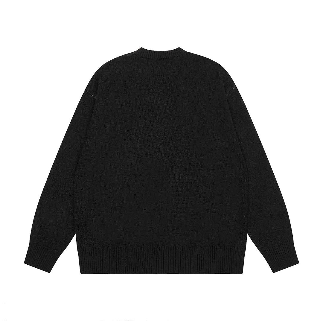 Stussy 228 STU Wind Floral Fleece : S-XL Black White ST05# - Image 4